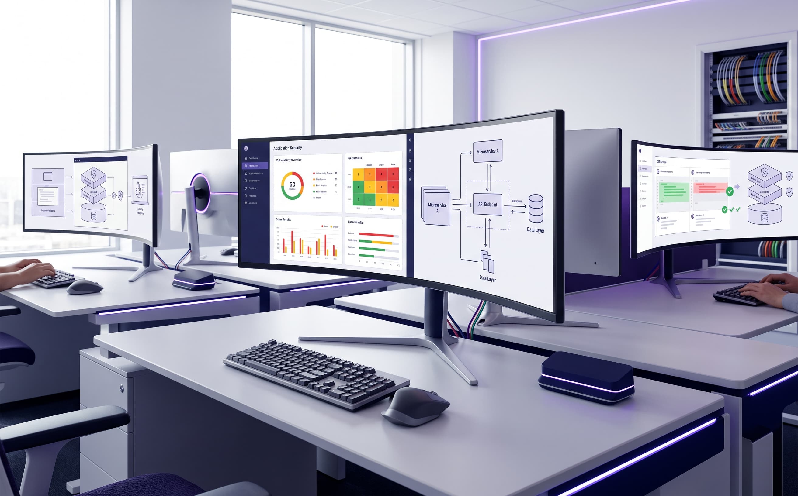 Cloud security assessment showing public storage exposure and IAM security controls