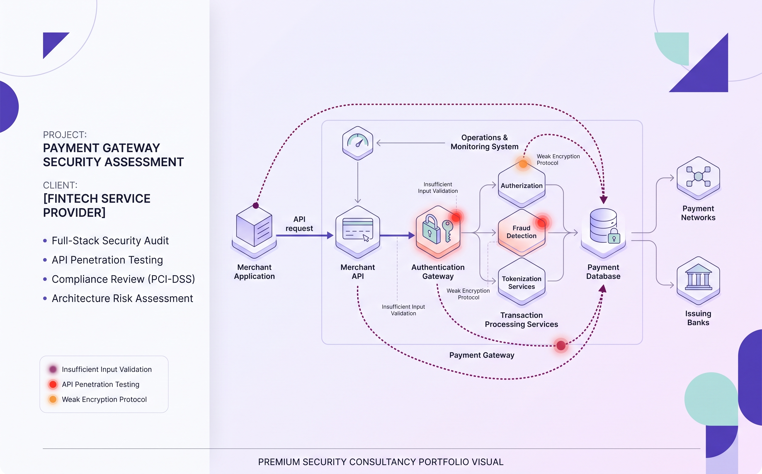 Payment gateway processor API security assessment